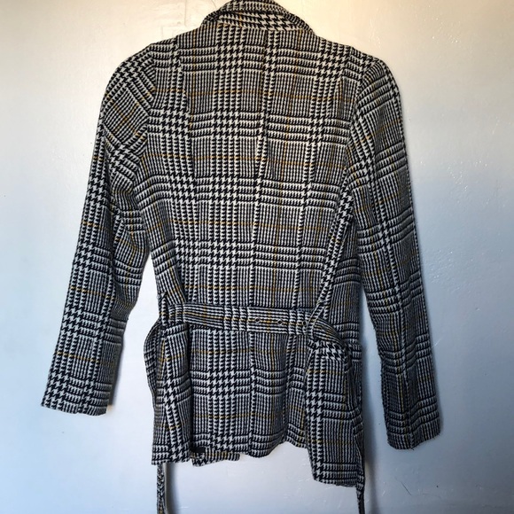 Rampage plaid sophisticated blazer coat - Picture 6 of 7